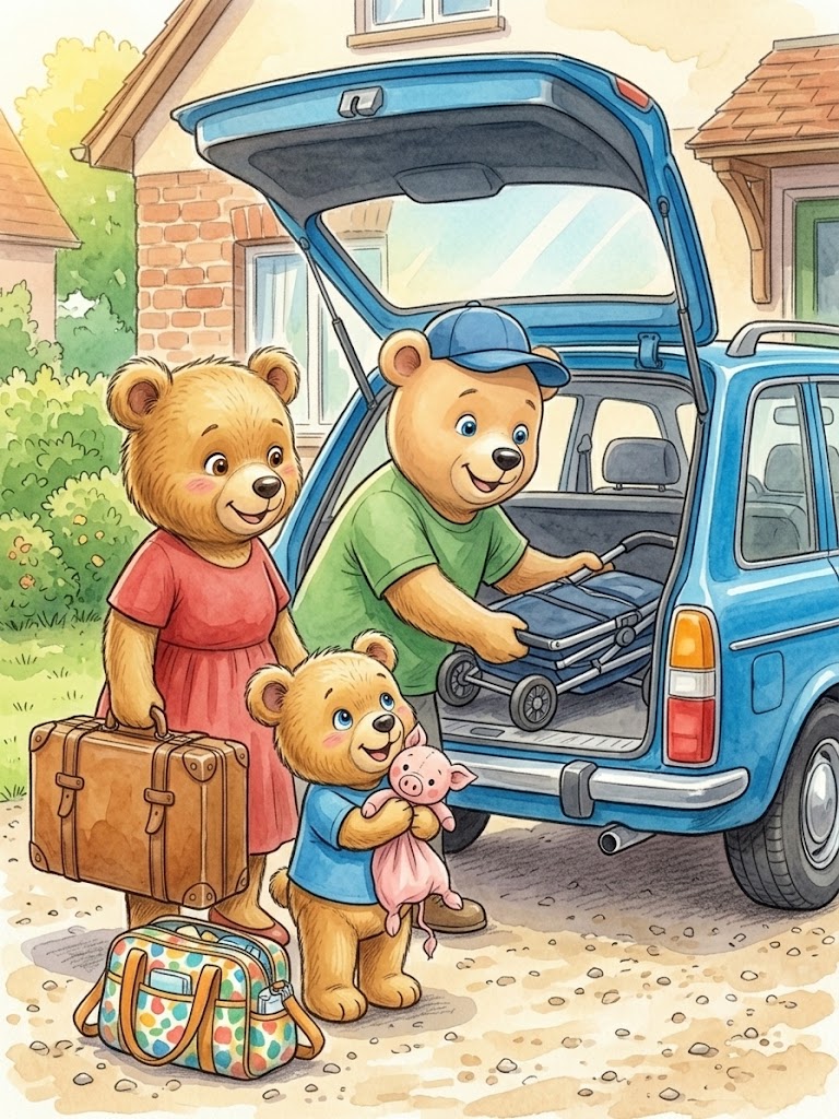 Rémi gaat logeren — illustratie 1